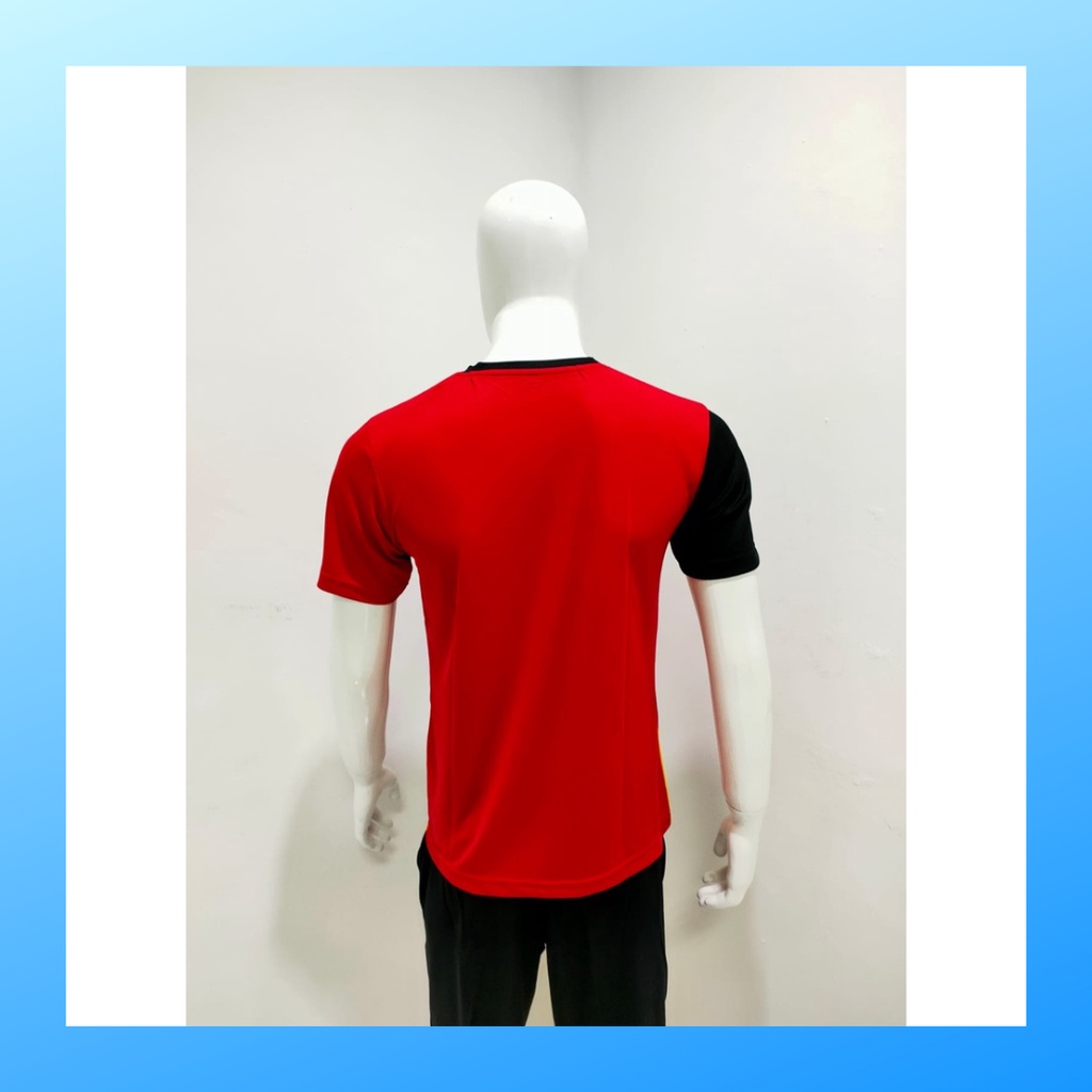 jersey volly pria kaos voli baju bola atasan wanita dewasa t-shirt outfit seragam jarsey kostum olahraga custom pakaian apparel sport jersy volley ball casual jersi suit MZ127 merah