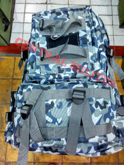 Ransel Digital Biru/ Tas Punggung Loreng/ Ransel Loreng/ Tas Tactical