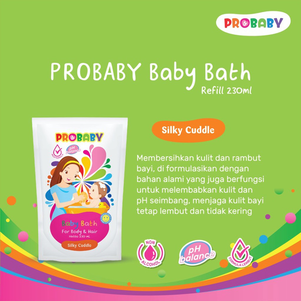 Probaby Baby Bath - Pro Baby Bath Refill - Sabun Mandi Bayi