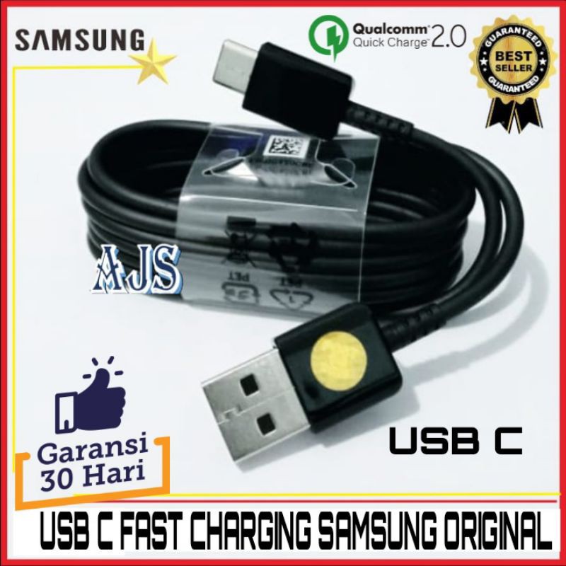 Kabel Data Samsung Galaxy S10 S10e S10+ ORIGINAL100% USB Type C (SEIN)