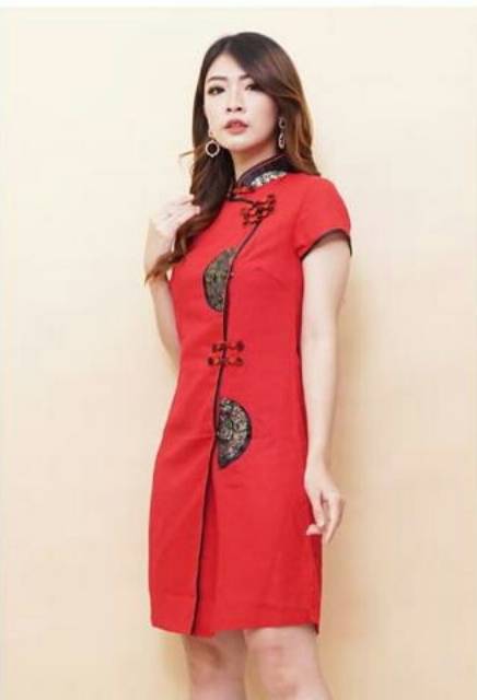 Promo Dress Qipao Cheongsam Sanghai Dress Import