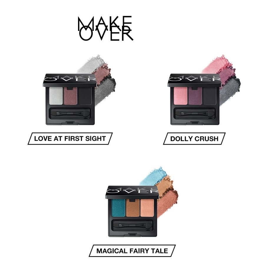 ★ BB ★ MAKE OVER Trivia Eye Shadow 6 g - Eye Shadow Palette - Eyeshadow Kit