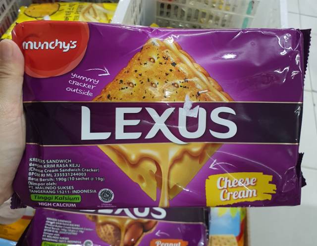 

QH MUNCHYS LEXUS biskuit crackers