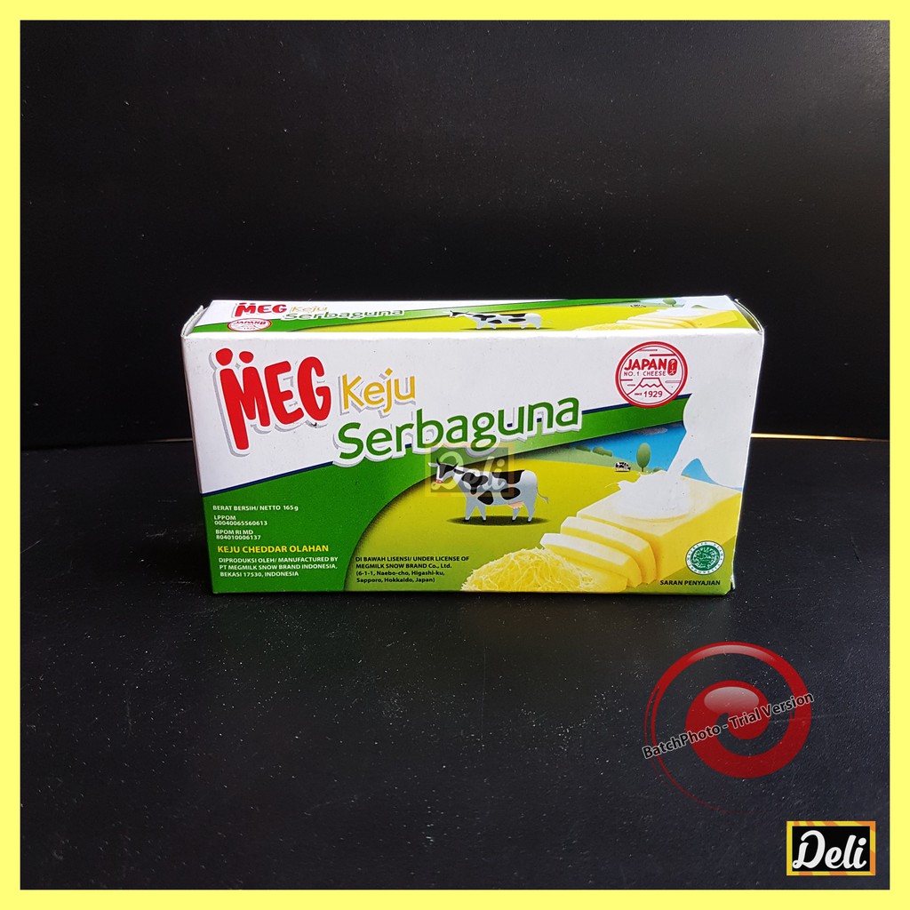 

Keju Meg Cheddar Serbaguna 165gr