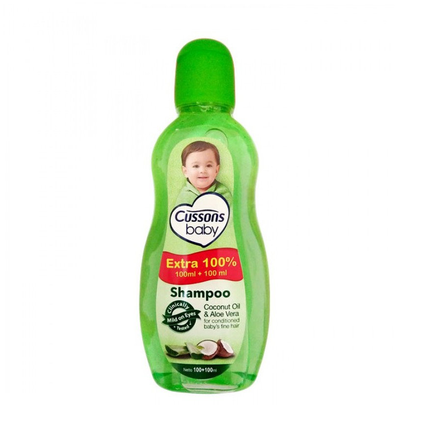 Cussons Baby Shampoo Coconut Oil &amp; Aloe Vera 100+100 ml