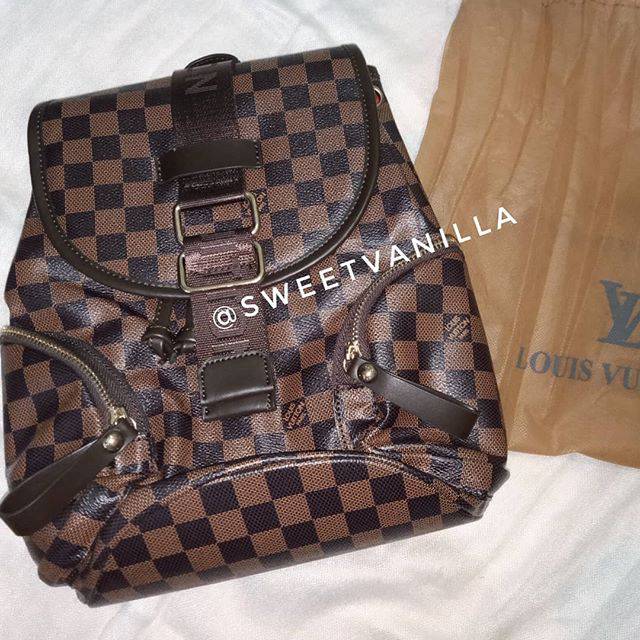 SVN5 Tas Ransel LV Pocket Damier New