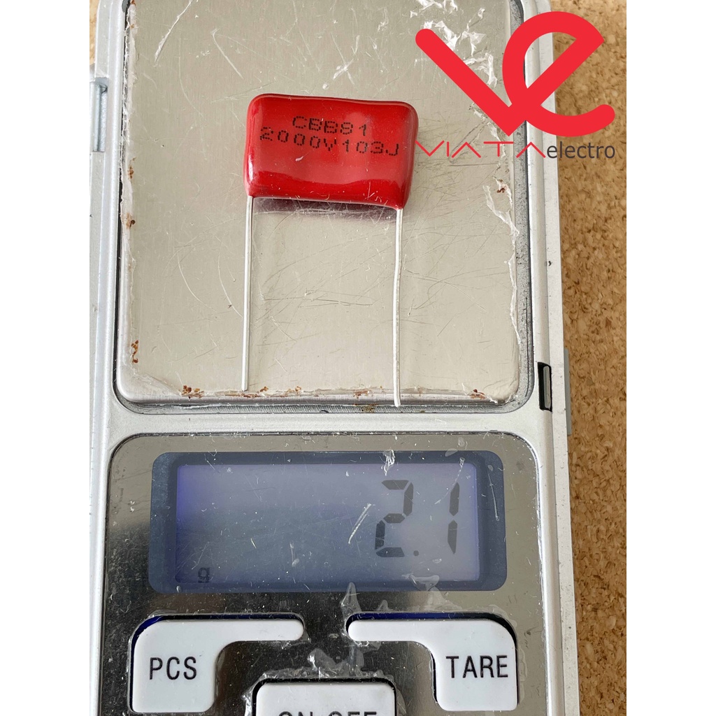 MILAR 103 2000V KAPASITOR MILAR 103J 2000V MYLAR 2000 VOLT