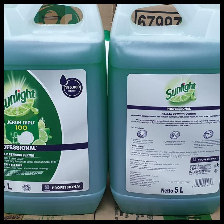Sabun Cuci Piring Sunlight 5 Liter