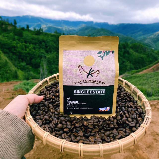 

ARABICA SAPAN TORAJA (BIJI 200g) 100% Arabica Sapan