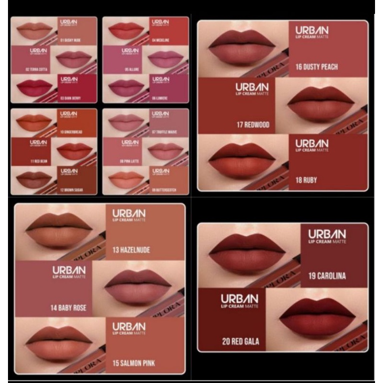 IMPLORA Urban Lip Cream Matte / Lipcream / Lipstick / Lipstik