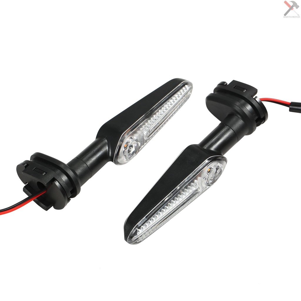 1 Pasang Lampu Sein Motor LED Untuk YAMAHA MT07 700 XJ6 FZ6 MT09 900 MT10