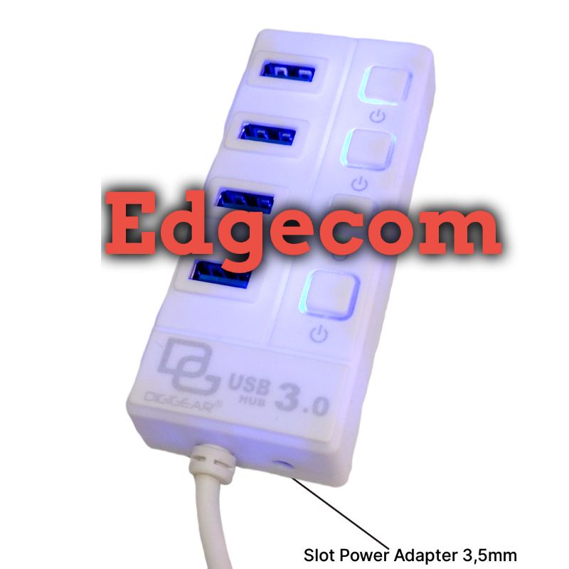 USB HUB 3.0 4 Port Super Speed DIGIGEAR