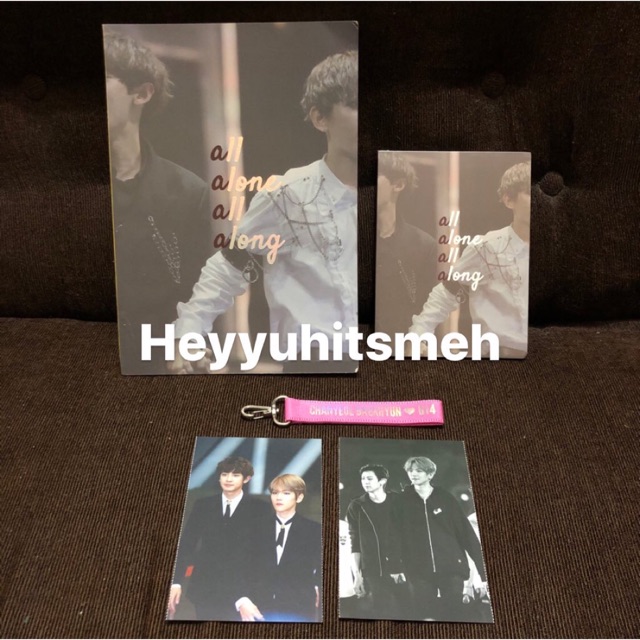 Chanbaek All Alone All Along photobook + DVD puppystore__1992 2018 Calendar.   Chanyeol baekhyun pc