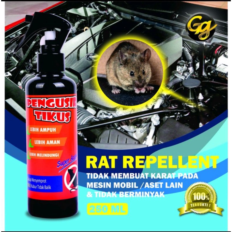 [BISA COD] Pengusir Tikus 250ml Rat Repellent parfum Tikus Anti Spray pembasmi rodent semprot semprotan