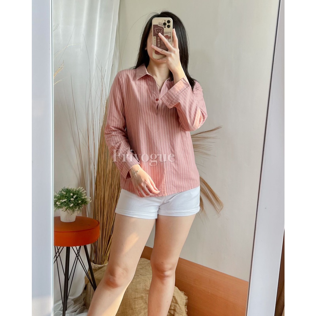 (IMPORT) Casual Office Shirt | TOP