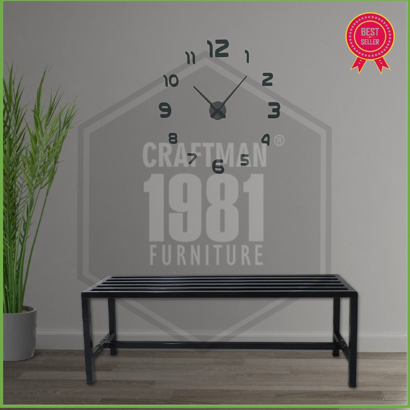 Kursi Panjang Ruang Tunggu Ruang Tamu 120x30 Murah Modern Minimalis