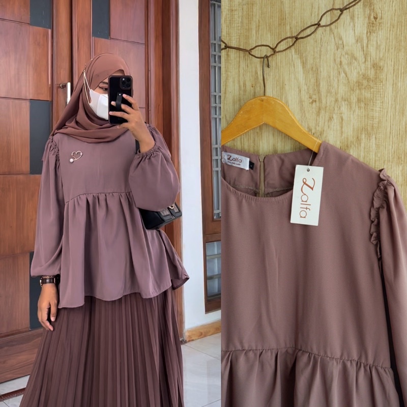 DANISHA blouse by ZALFA OUTFIT