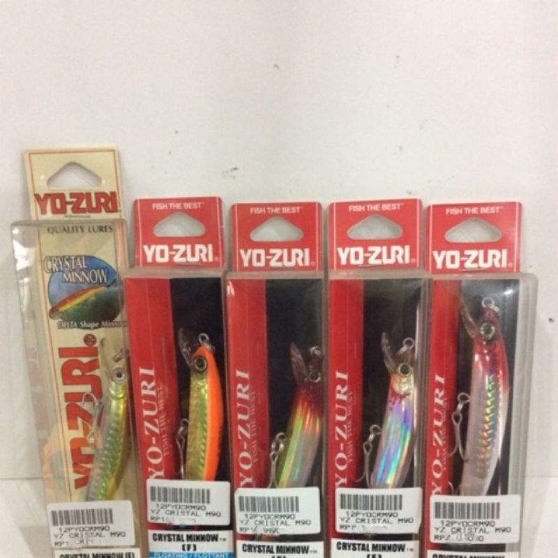 UMPAN YOZURI CRYSTAL MINNOW DSM. M90