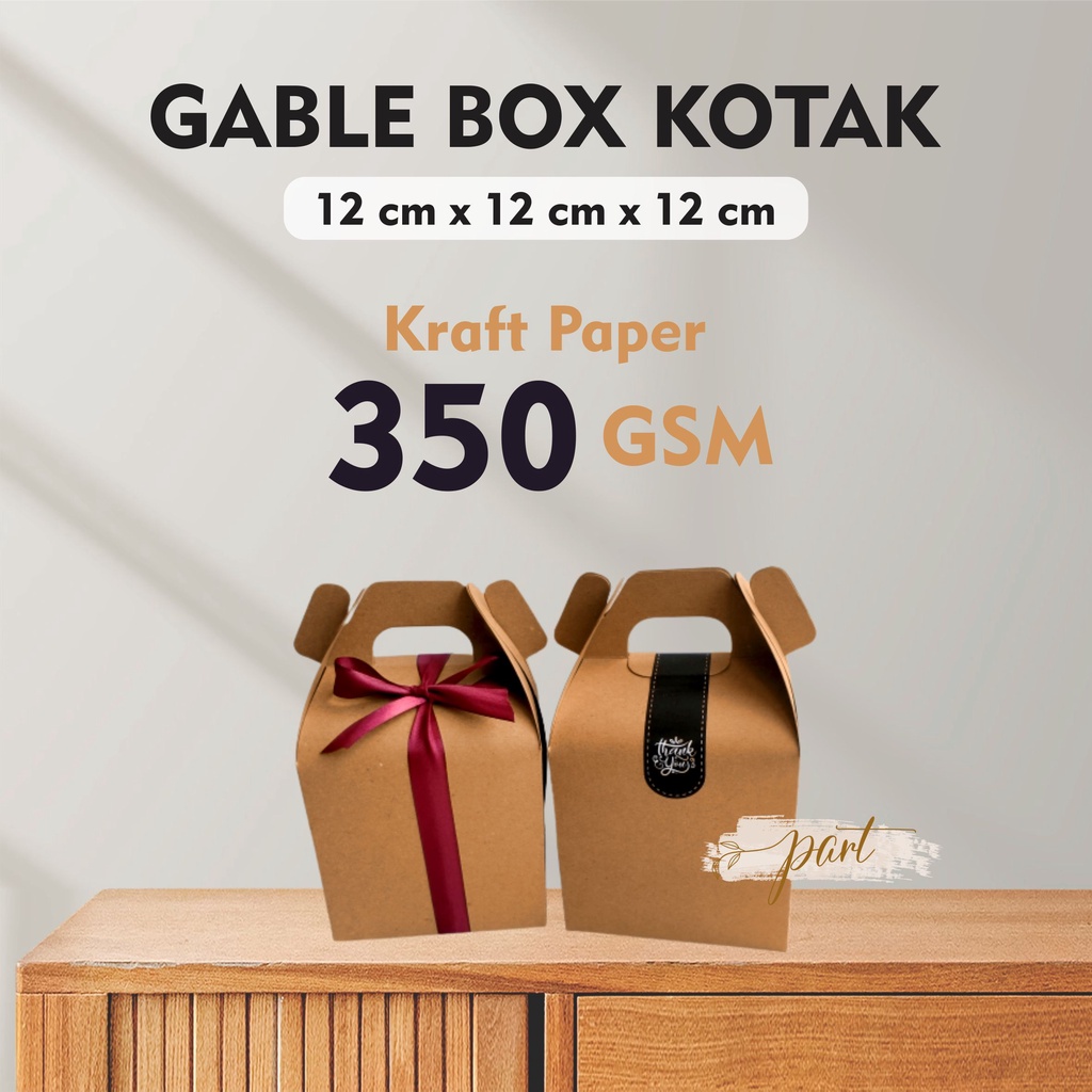 

Gable Box Uk. 12 x 12 x 12 cm