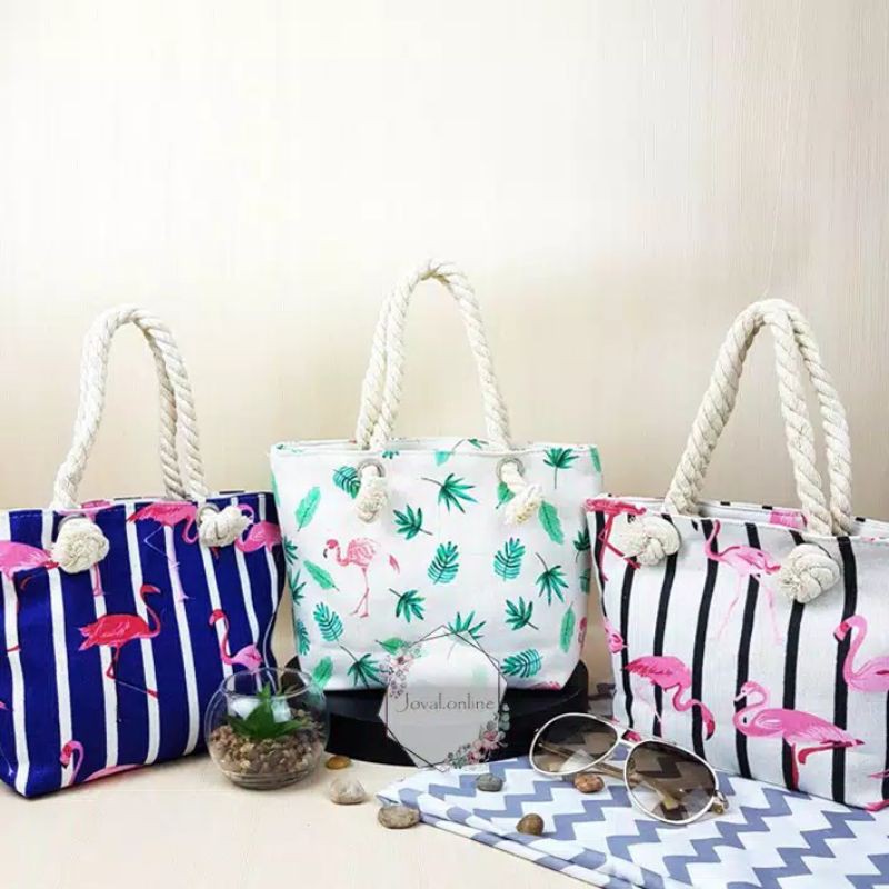 TAS TOTEBAG KANVAS TEBAL TALI SUMBU / TOTEBAG IMPORT