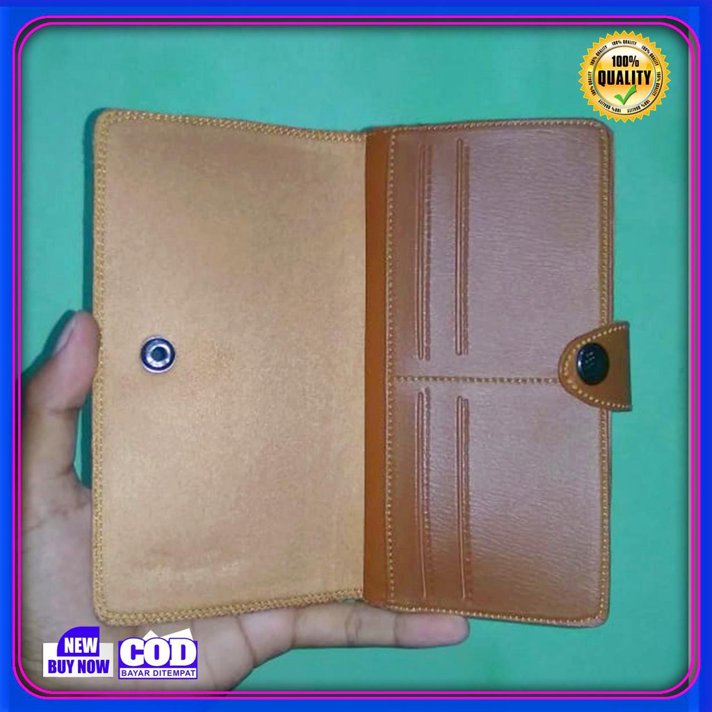 Dompet Grosir Panjang kancing  Original Simple Elegan DOMPET DISTRO BAYAR DI TEMPAT