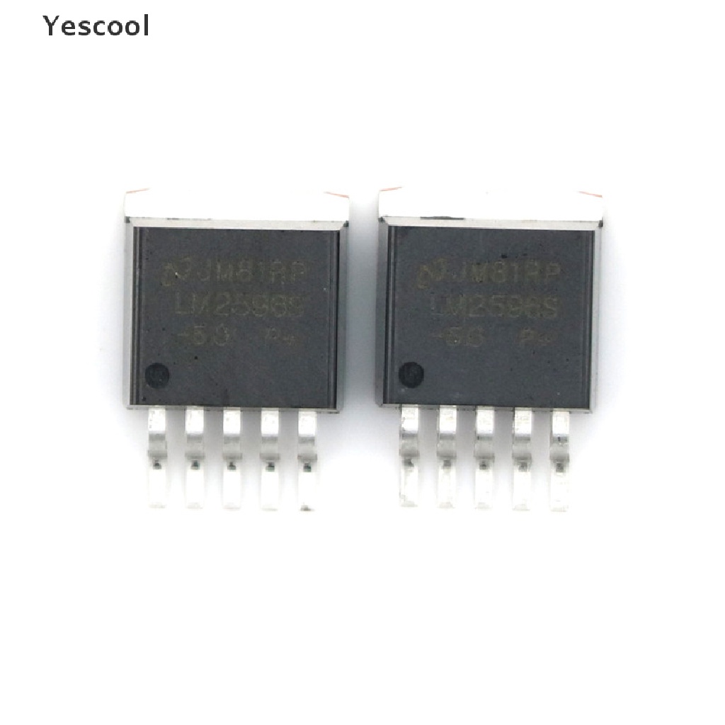 Yescool 10pcs IC SMD LM2596S-5.0 LM2596 TO-263-5 5V 3A