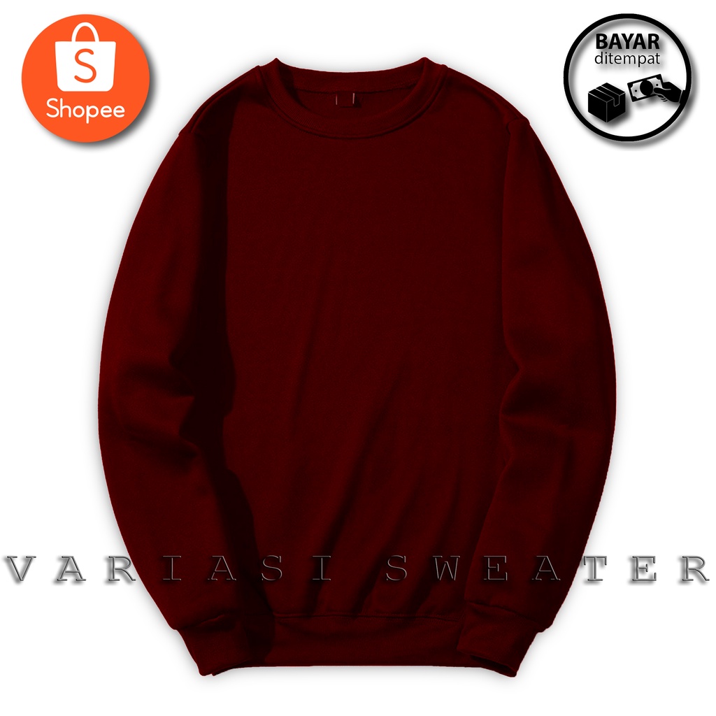 Crewneck Pria Crewneck Wanita Crewneck polos Crewneck sweater Crewneck Pria Oversize