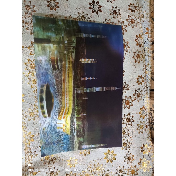 poster 3D Kabbah Mekkah