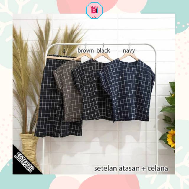 Baju set wanita / baju stelan wanita korea