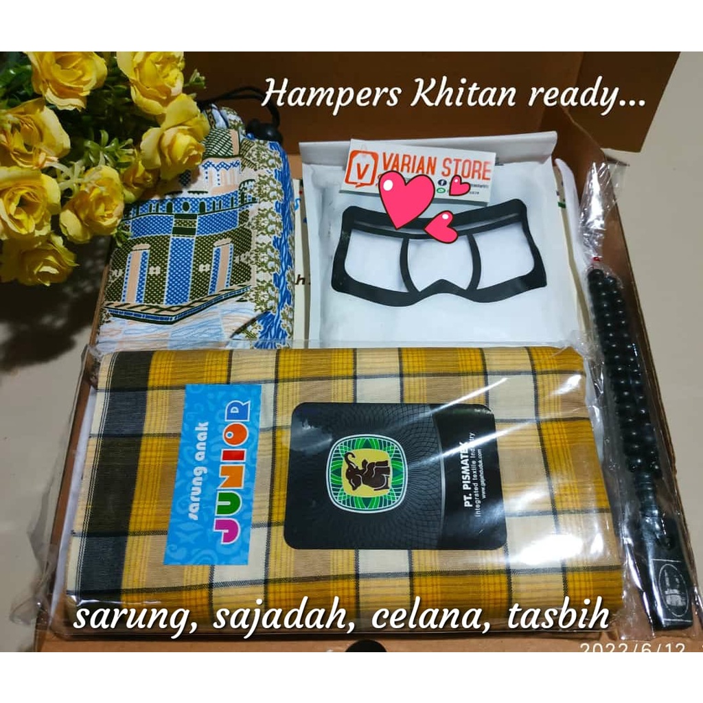 HAMPERS SUNAT Hampers Khitan Kado Anak Laki-laki Gift Anak Cowok Kado Sarung Anak