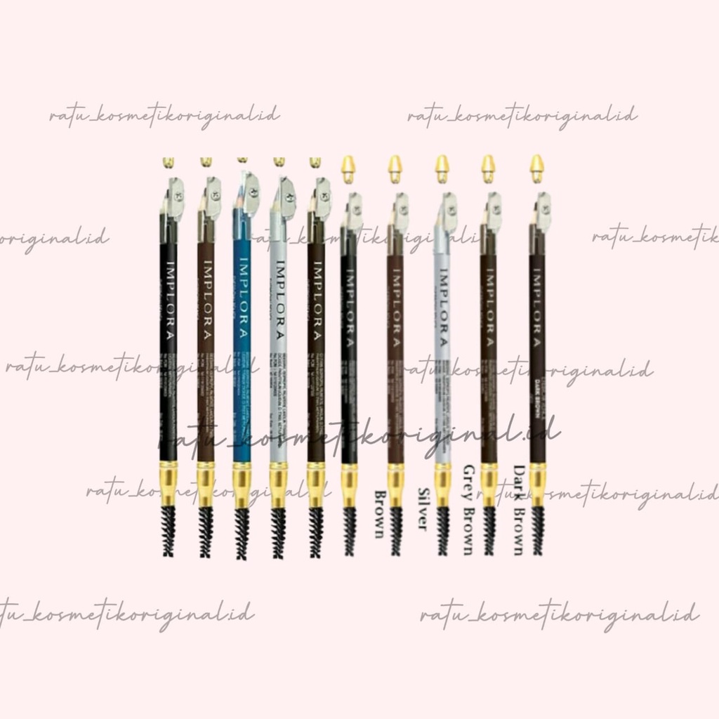 IMPLORA EYEBROW (PENSIl ALIS)/Pensil Alis Murah/Pensil Alis Implora