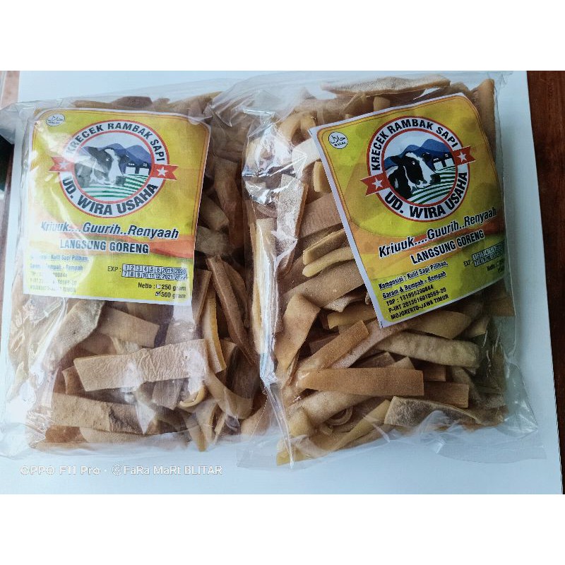 

KRECEK RAMBAK SAPI MENTAH 500gr