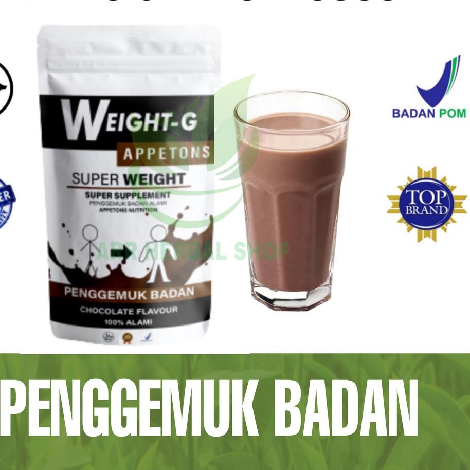 

✔️New Arival WEIGHT G APPETON susu penggemuk badan original By ARR HERBAL SHOP | Flash | COD | TERBARU | TERMURAH