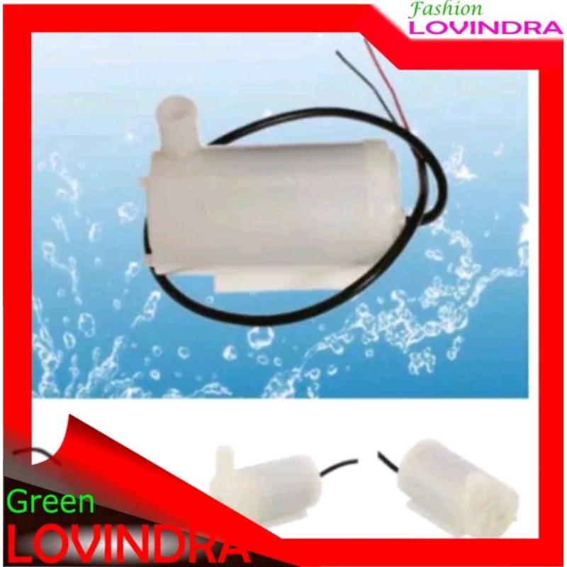 Pompa air Celup mini DC 2.5 - 6V Submersible Pump mini 2.5V