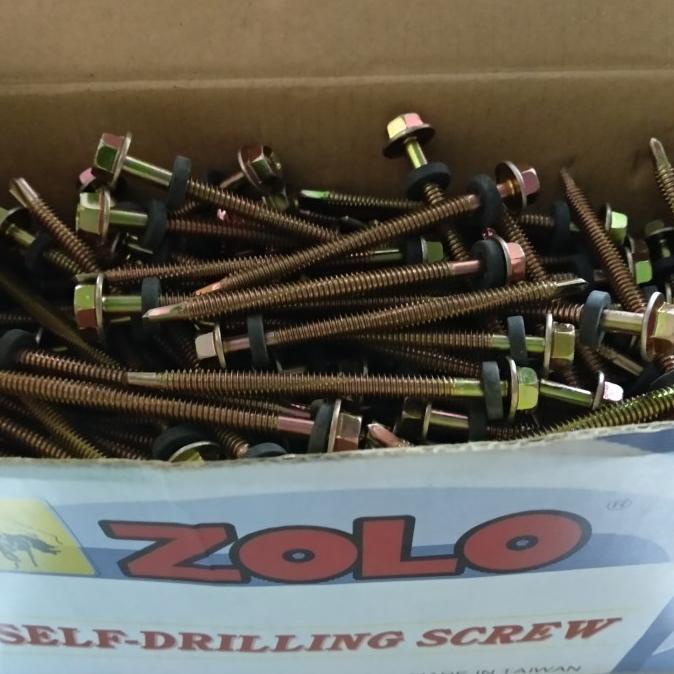 Open DS] Baut Roofing Baja Ringan 7 cm (50pcs)