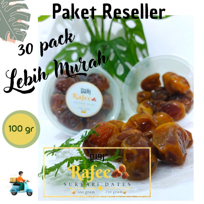 

Rafee Kurma Sukari Premium PAKET RESELLER