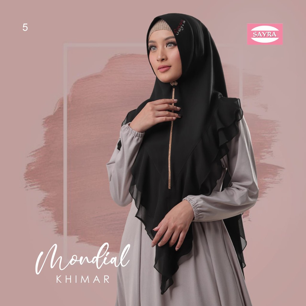Jilbab Khimar Mondial Ori Sayra SAYRA1-3