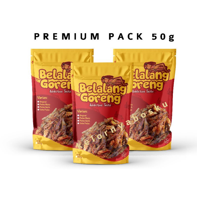 

Belalang - Walang Goreng Kriuk Kemasan Ekonomis 50 Gram