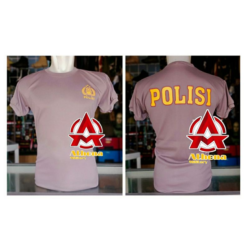 kaos dinas polisi / kaos dalaman polisi