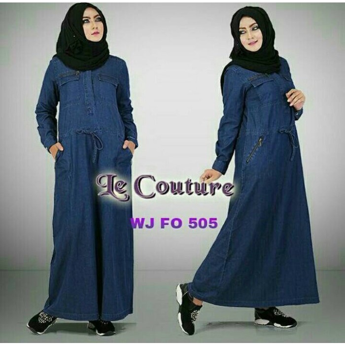 PREMIUM GAMIS DENIM LE COUTURE