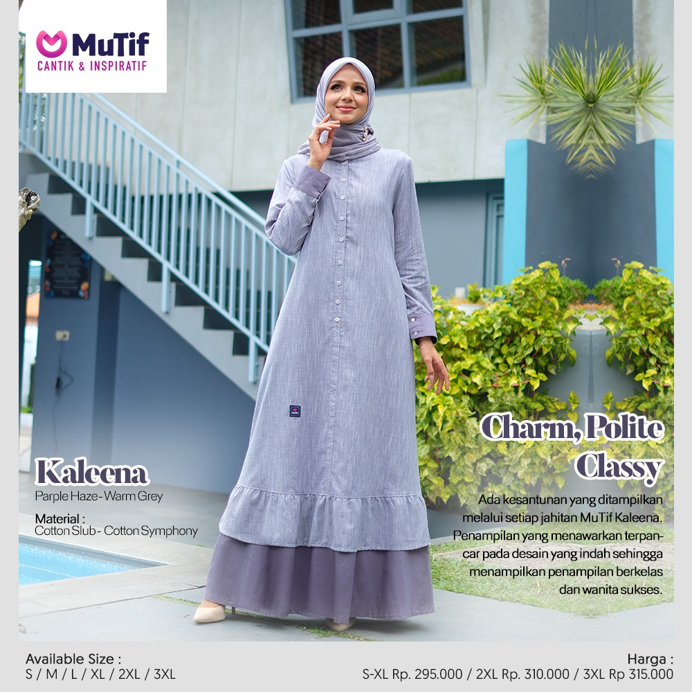 Gamis terbaru MUTIF KALEENA