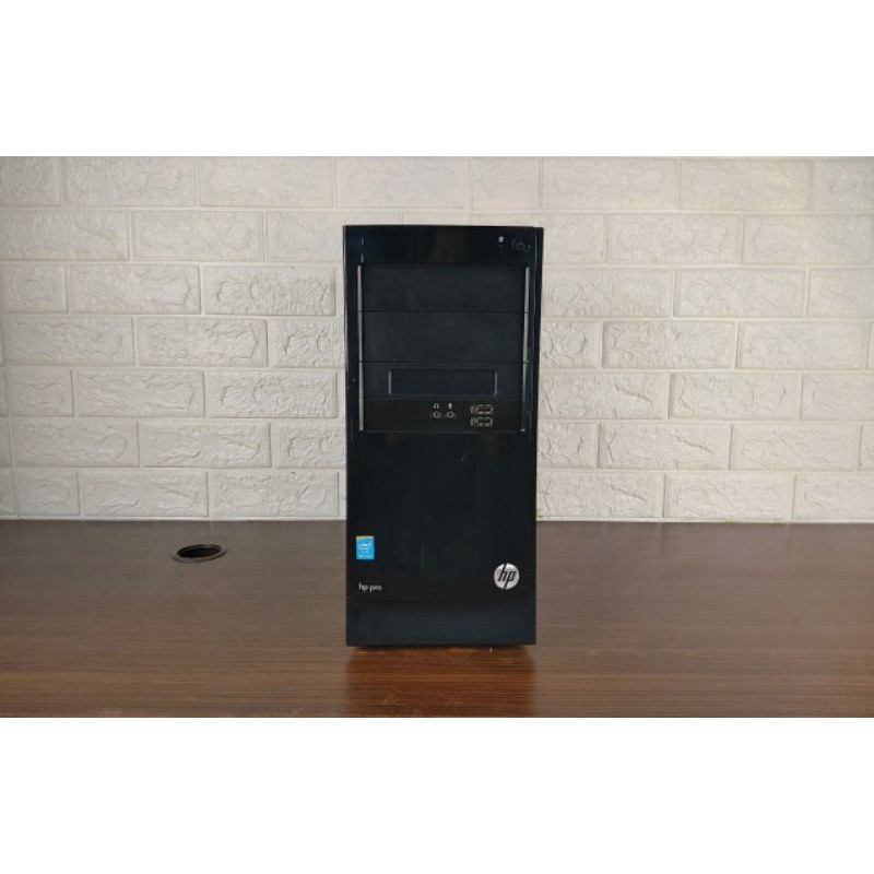 Paketan PC HP Pro 3330MT Intel G3020 Ram 4 GB DDR 3 HDD 500 GB Lcd 19in Wide Second Berkualitas