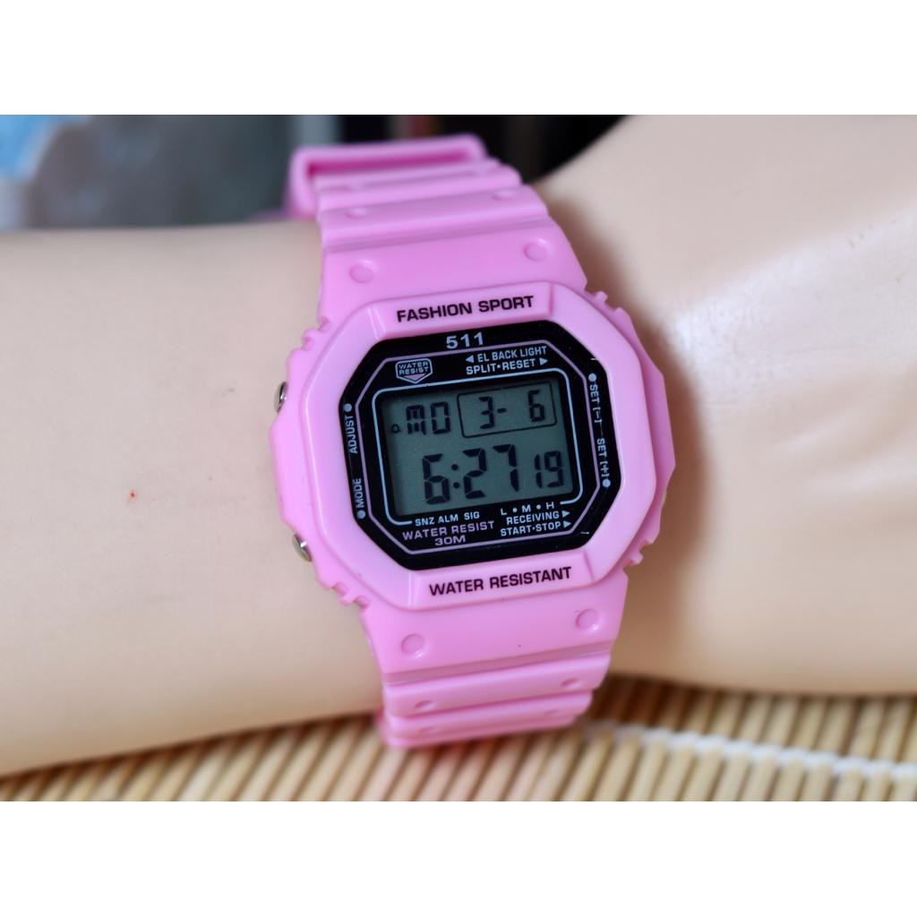 JAM TANGAN SPORT DIGITAL TACTICAL 511 GLS SEGI