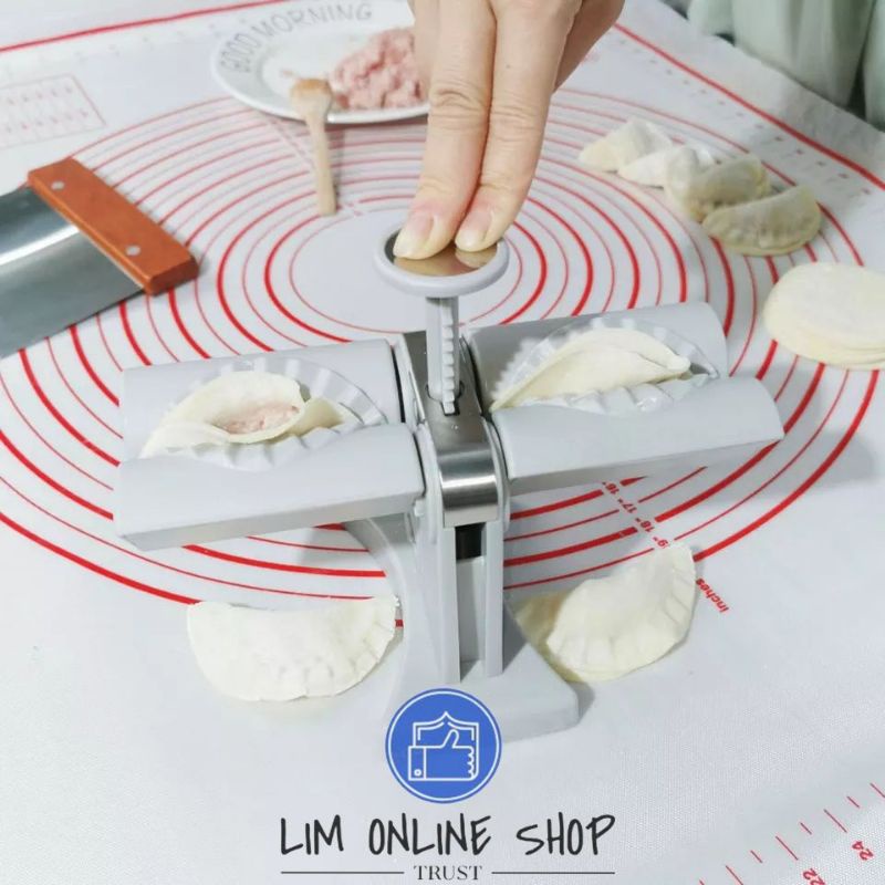 Alat Press Cetakan Pangsit Pastel Dumpling Mould Maker Gyoza Swekiaw Simpel Praktis