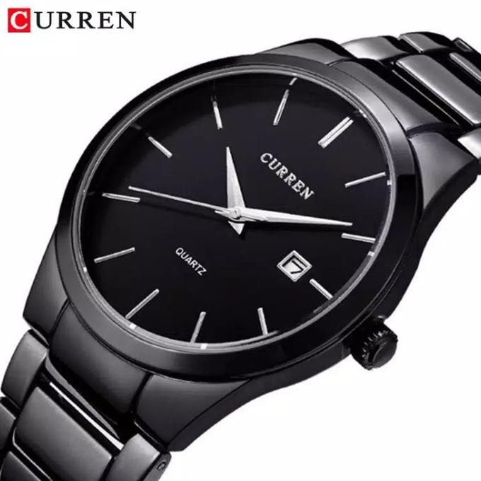 Jam Tangan Pria CURREN 8106 ORIGINAL Tanggal Aktif Garansi Termurah