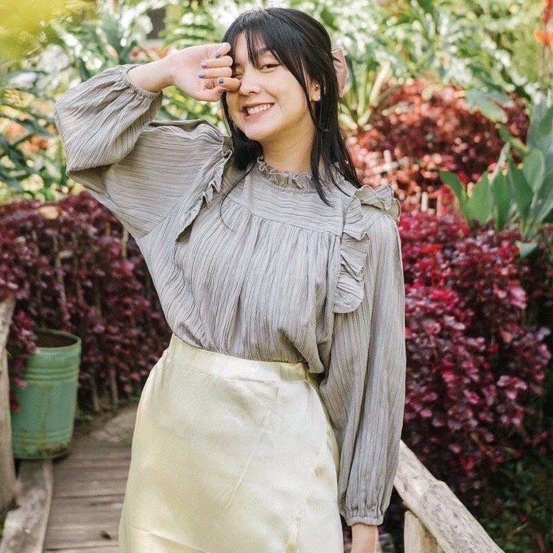 Kanya Blouse Crinkle Ladyshena Plisket