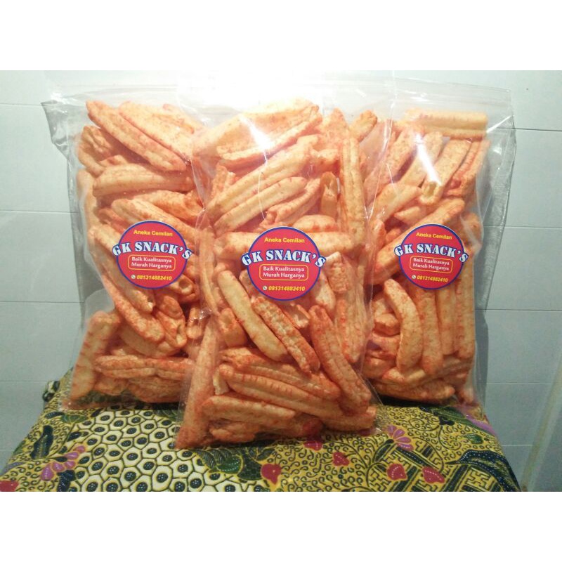 

Snack Kentang gurih renyah (perbungkus)