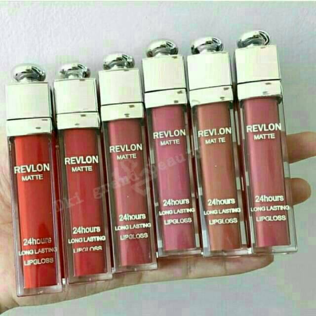Lipstik Matte Revlon 3D Silver /Lipcream Revlon Tutup Silver lipstick /Lipgloss Revlon Silver 3D