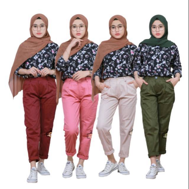 CELANA WANITA CELANA BAGGY JUMBO PREMIUM CASUAL WANITA BIG SIZE  XXXL 4L 5L