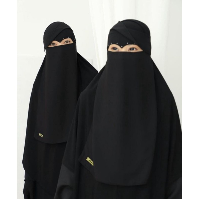 niqab elang poni manik cadar poni pendek niqab poni elang